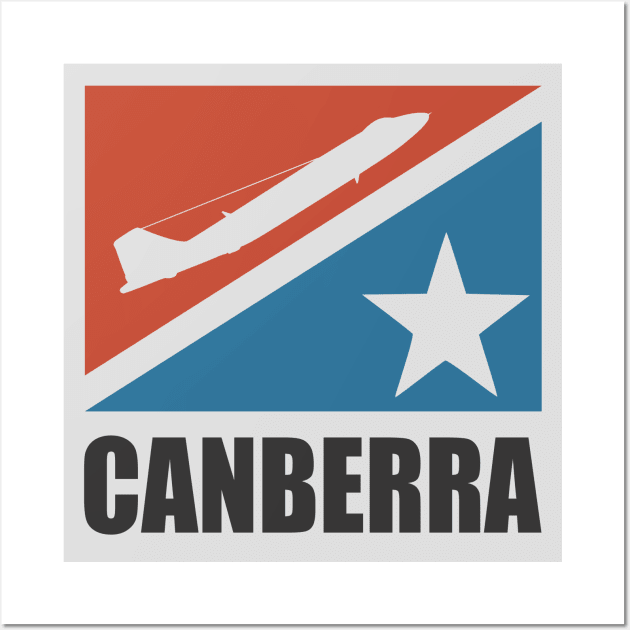 English Electric Canberra Wall Art by Tailgunnerstudios